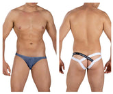 Roger Smuth RS018 Jockstrap Couleur Bleu